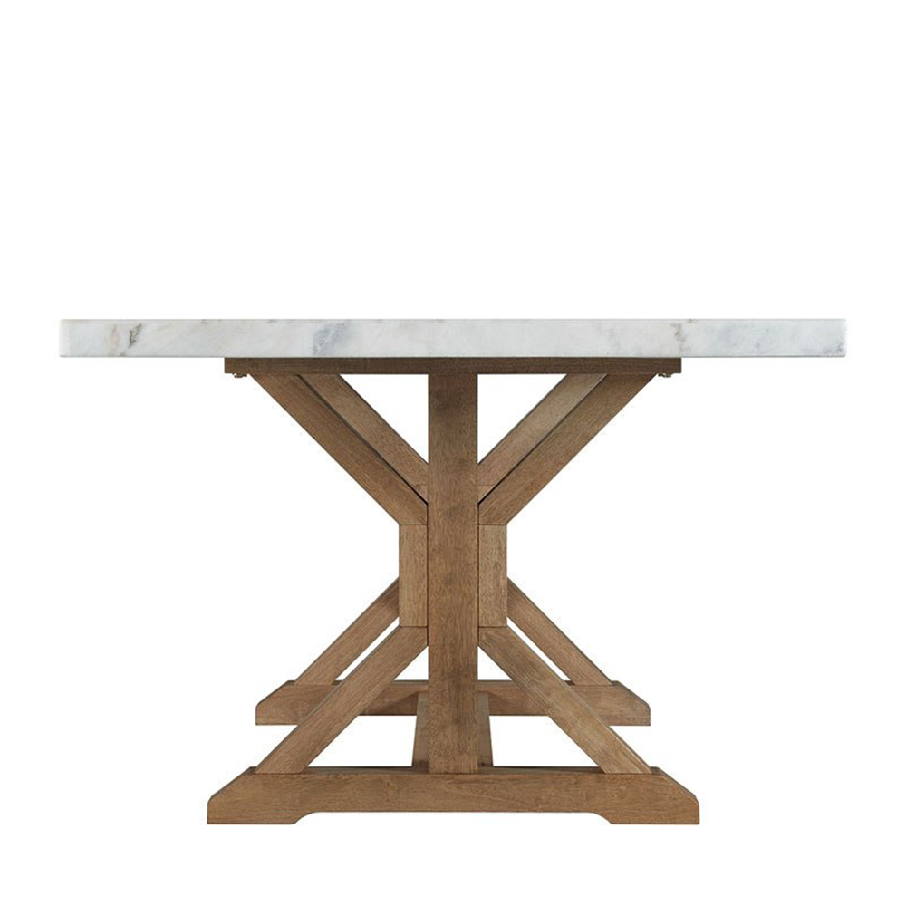 Lakeview Rectangular Dining Table Seven Piece Set ( Dining Table, Six Side Chairs ) | Ellesime International 