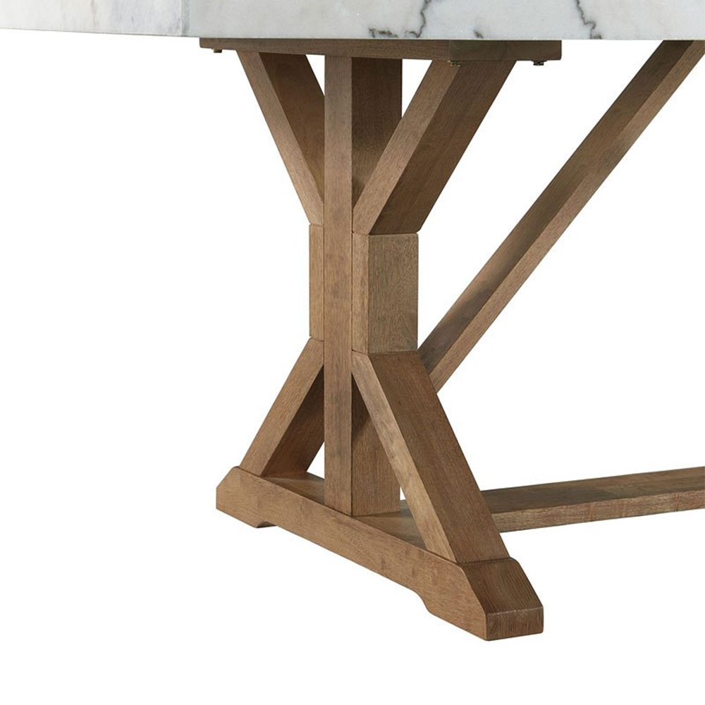 Lakeview Rectangular Dining Table Seven Piece Set ( Dining Table, Six Side Chairs ) | Ellesime International 