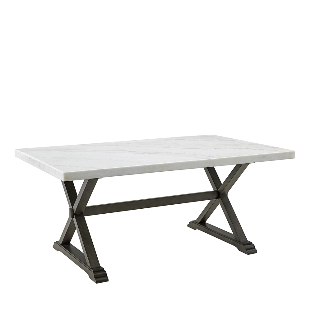 Lexi Dining Seven Piece Set ( Dining Table, Six Side Chairs ) | Ellesime International 