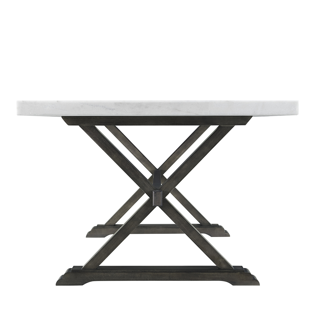 Lexi Dining Seven Piece Set ( Dining Table, Six Side Chairs ) | Ellesime International 