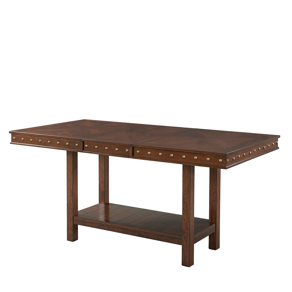 Prescott Counter Eight Piece Set ( Dining Table, Six Side Chairs, Server ) | Ellesime International 