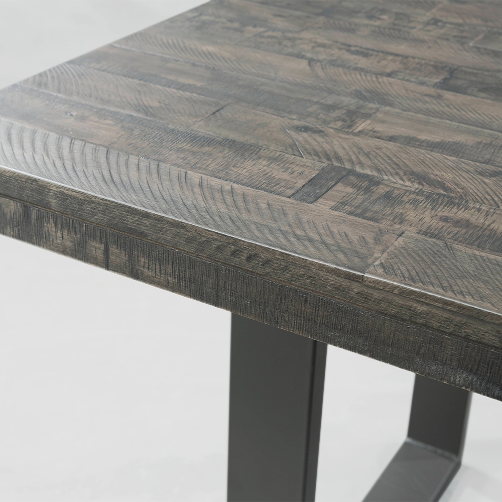 Sawyer Counter Six Piece Set ( Counter Table, Four Side Chairs, Bench ) | Ellesime International 