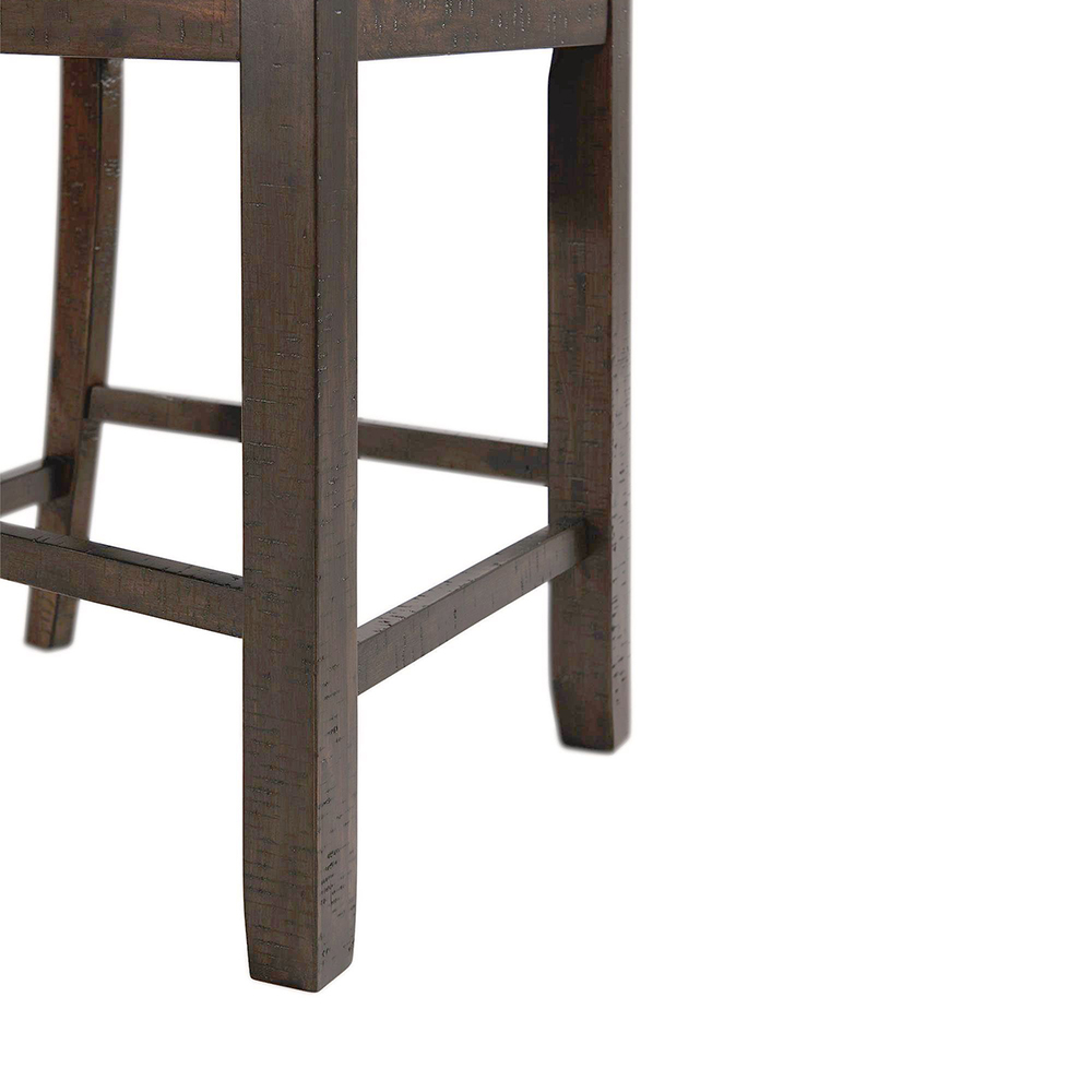 Stone Counter Dining Seven Piece Set ( Dining Table, Six Wooden Swirl Back Side Chairs ) | Ellesime International 