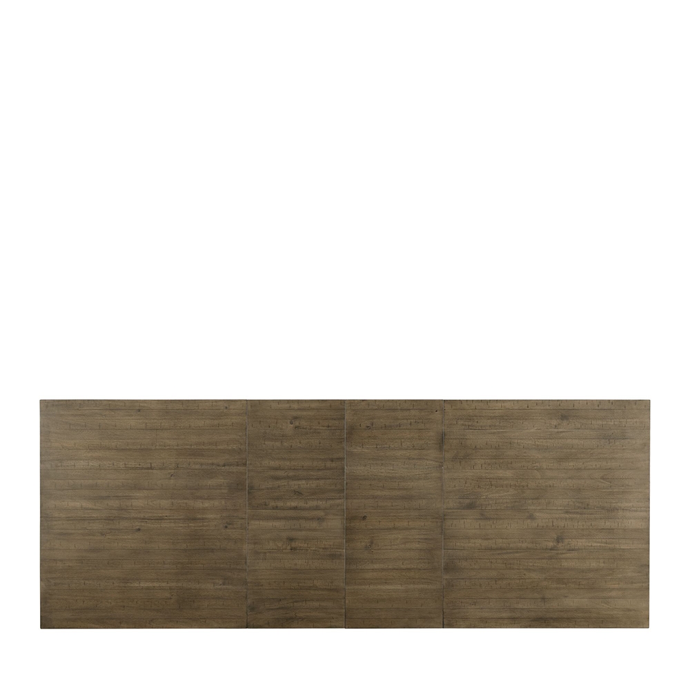 Stone Gray Dining Seven Piece Set ( Dining Table, Six Wooden Slat Back Side Chairs ) | Ellesime International 