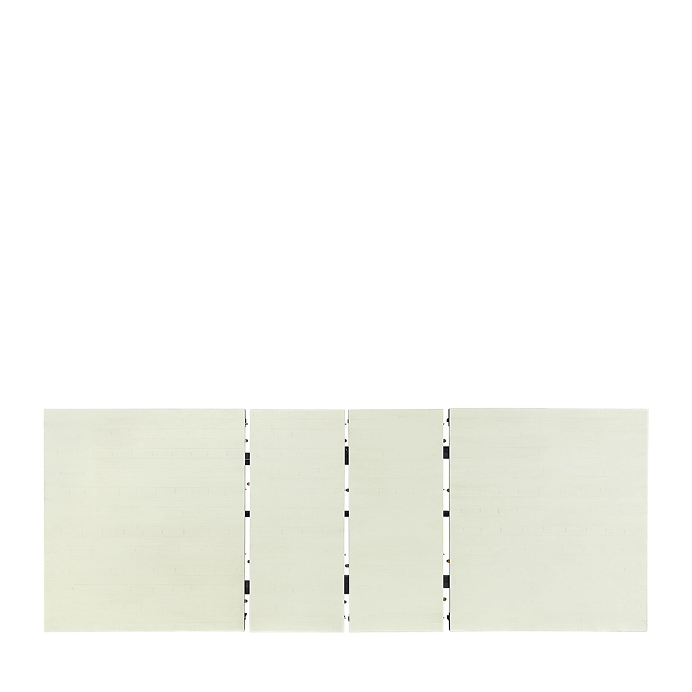 Stone White Counter Seven Piece Set ( Dining Table, Six Wooden Slat Back Side Chairs ) | Ellesime International 