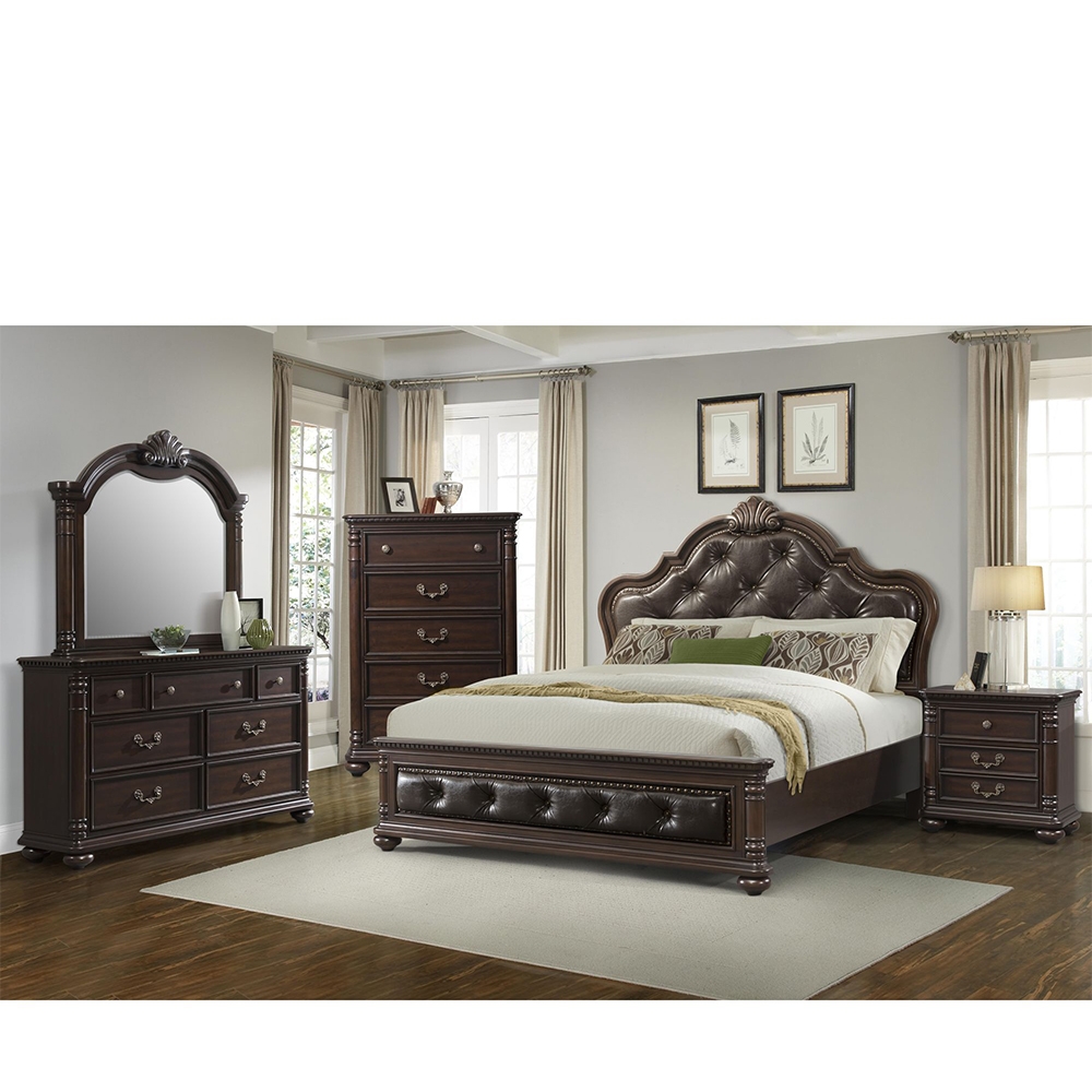 Ellesime International  | Classic Three Piece Set with Queen Bed ( Dr, Mr, and Bed )