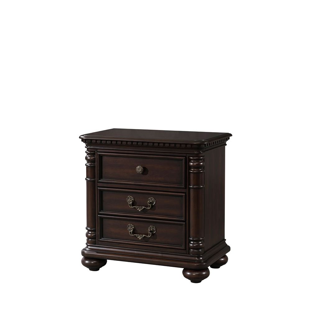 Classic Four Piece Set with Queen Bed ( Dr, Mr, NS and Bed ) | Ellesime International 