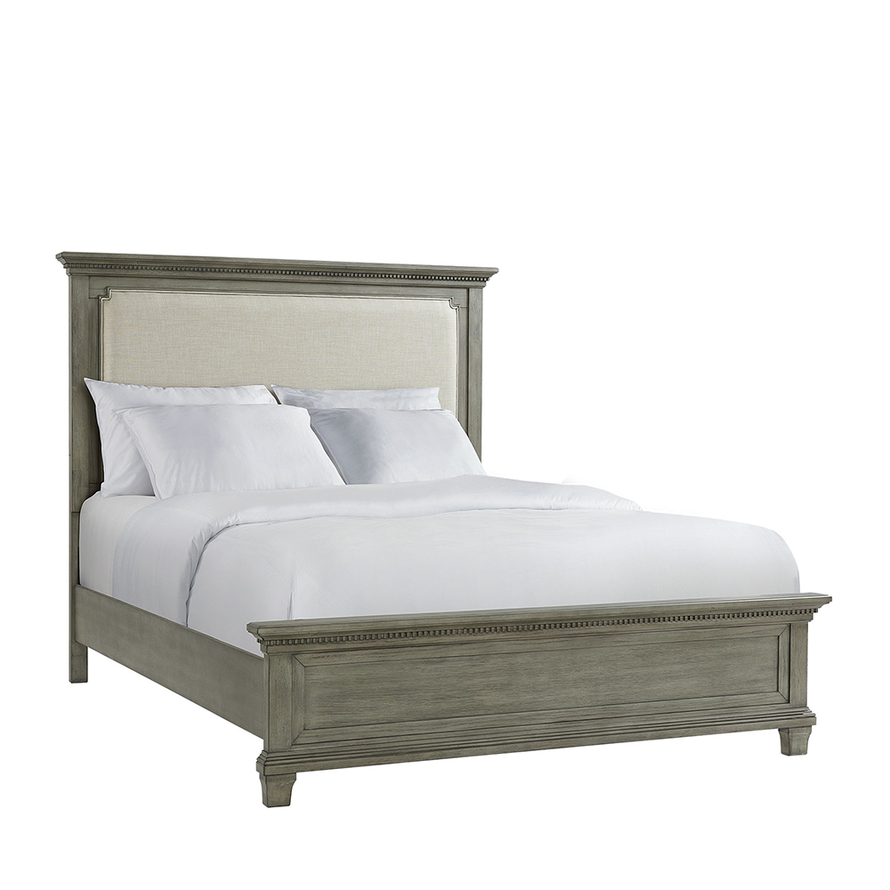 Crawford Four Piece Set with Queen Bed ( Dr, Mr, Chest and Bed ) | Ellesime International 