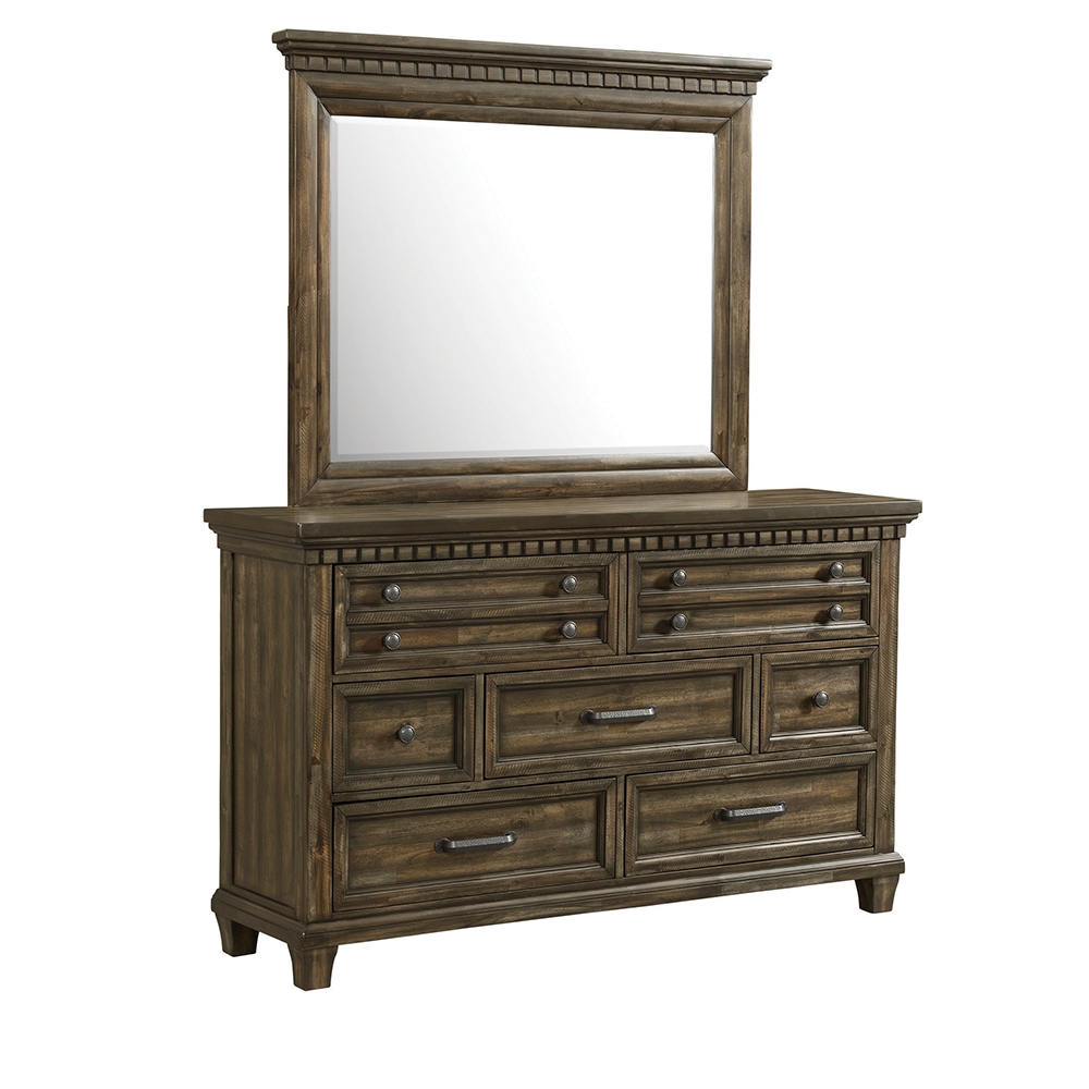 McCabe Three Piece Set with Queen Storage Bed ( Dr, Mr, and Bed ) | Ellesime International 