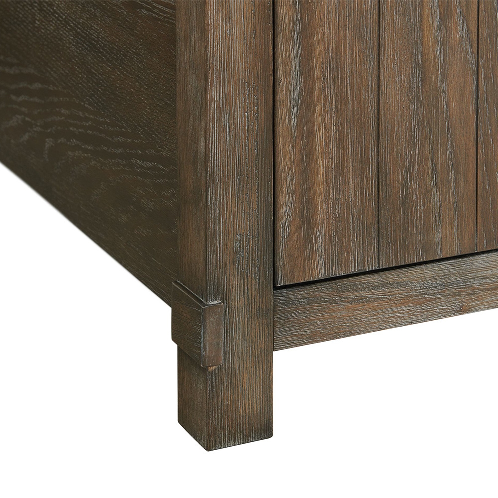 Scott Dark Panel Bedroom ( Queen Bed ) | Ellesime International 