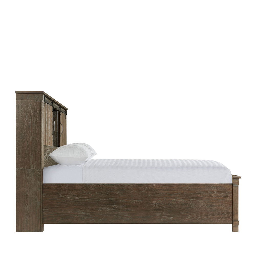 Scott Dark Panel Bedroom ( Queen Bed ) | Ellesime International 