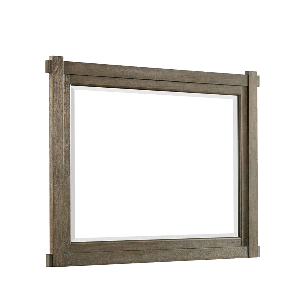 Scott Dark Five Piece Set with Queen Storage HB/FB Bed ( Dr, Mr, Chest, NS and Bed ) | Ellesime International 