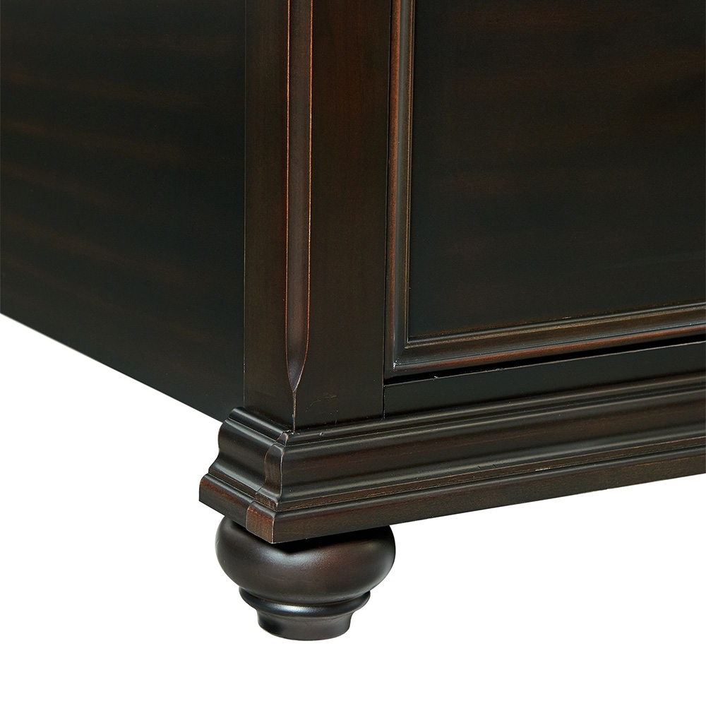 Slater Black Panel Bedroom ( Queen Bed ) | Ellesime International 