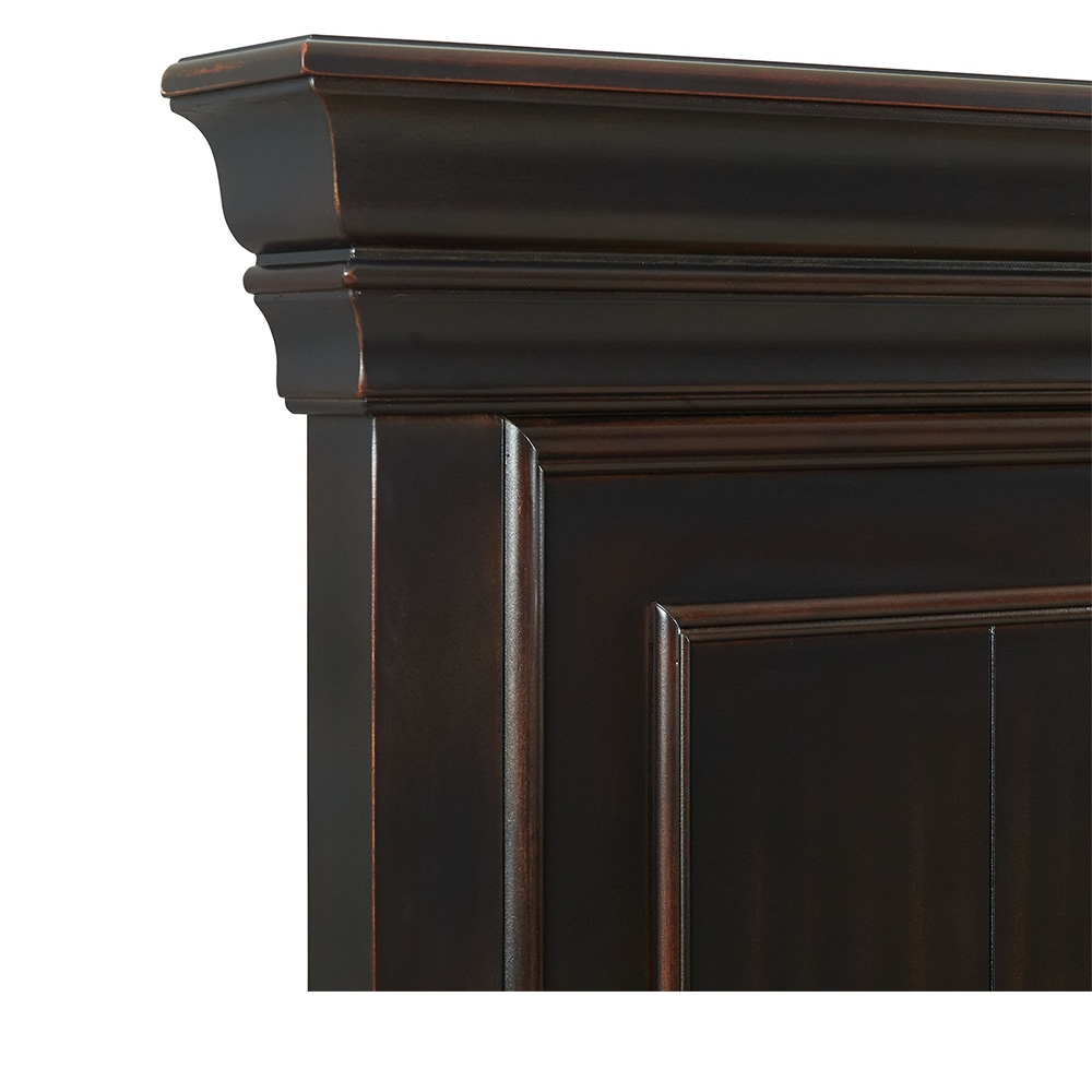 Slater Black Panel Bedroom ( Queen Bed ) | Ellesime International 