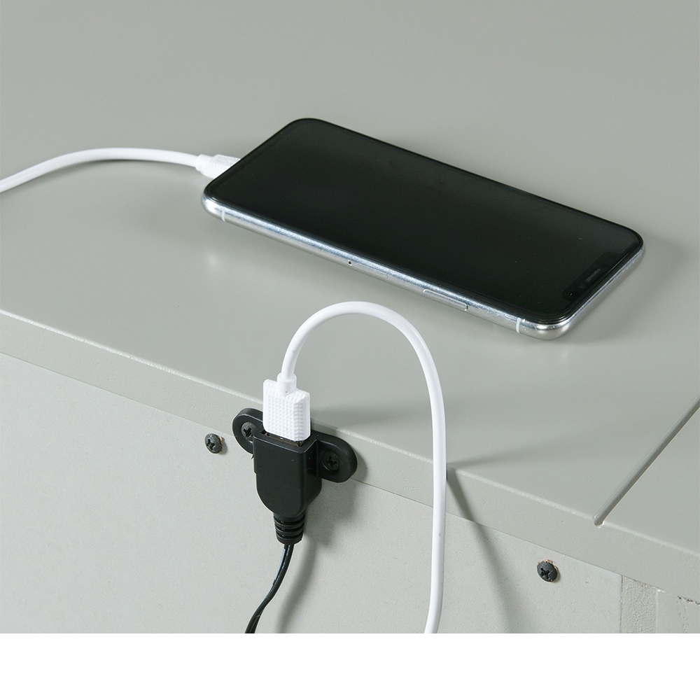 Slater Grey Four Piece Set with Queen Storage Bed ( Dr, Mr, NS and Bed ) | Ellesime International 