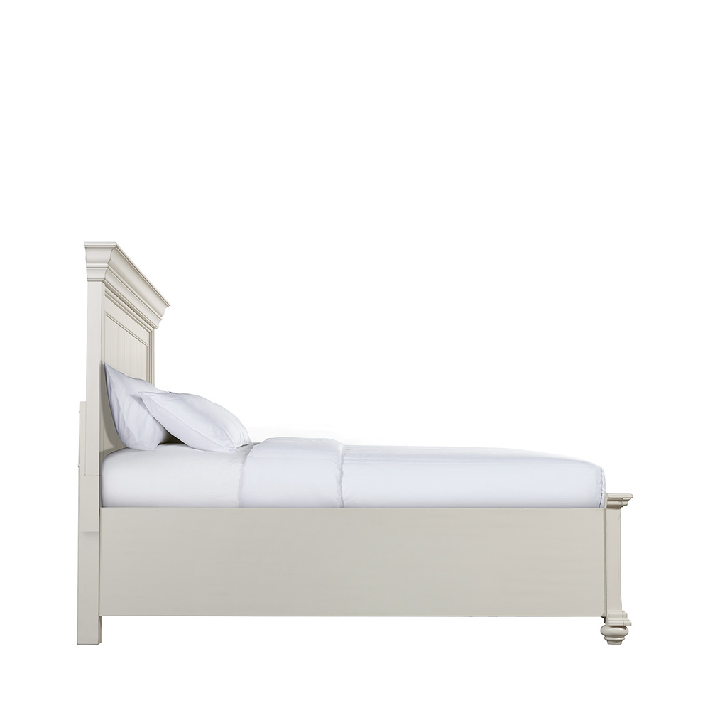 Slater White Panel Bedroom ( Queen Bed ) | Ellesime International 