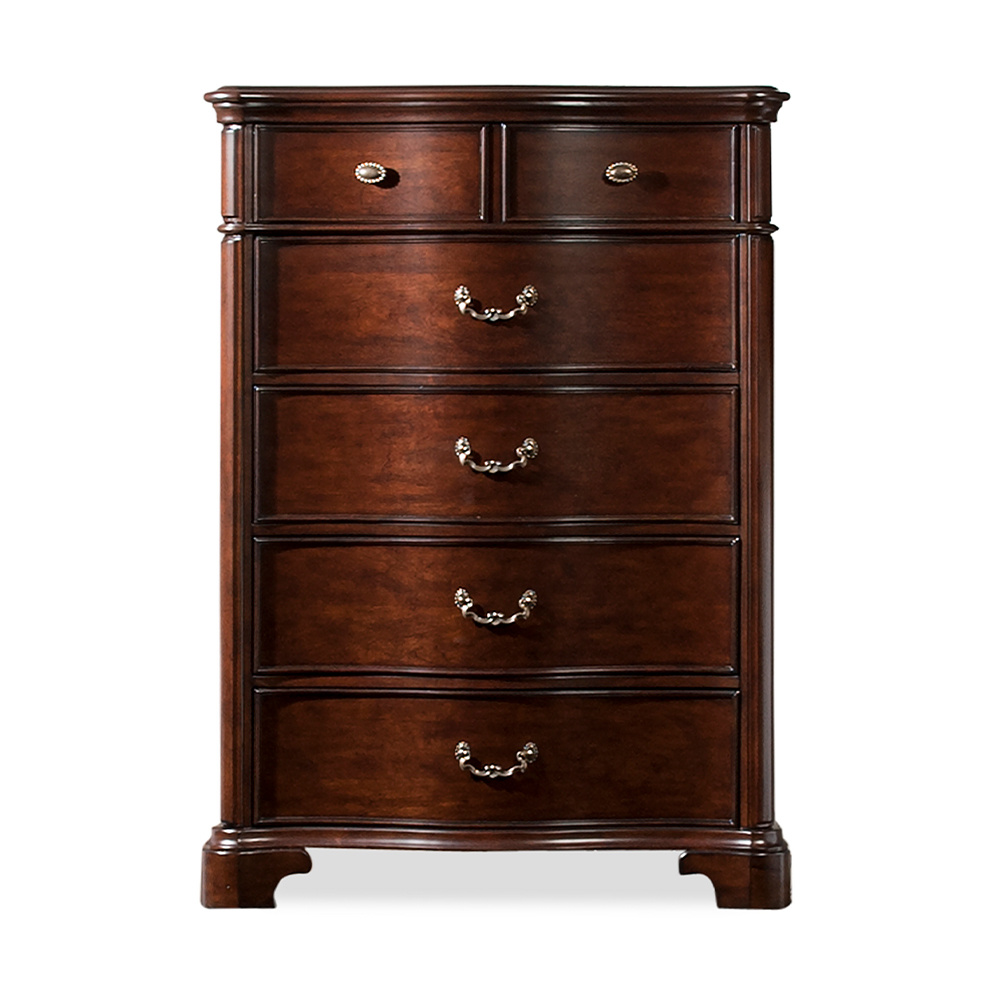 Tabasco Five Piece Set with Queen Storage Bed ( Dr, Mr, Chest, NS, and Bed ) | Ellesime International 