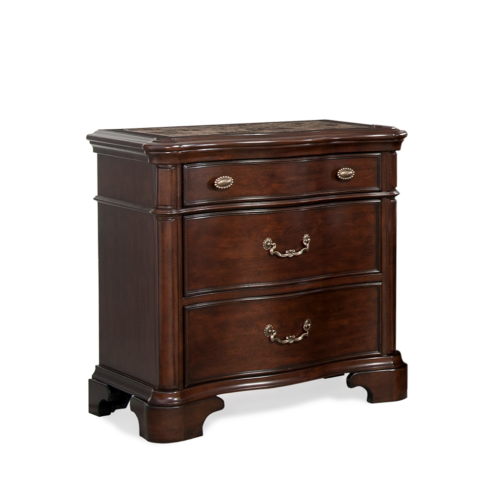 Tabasco Five Piece Set with Queen Storage Bed ( Dr, Mr, Chest, NS, and Bed ) | Ellesime International 