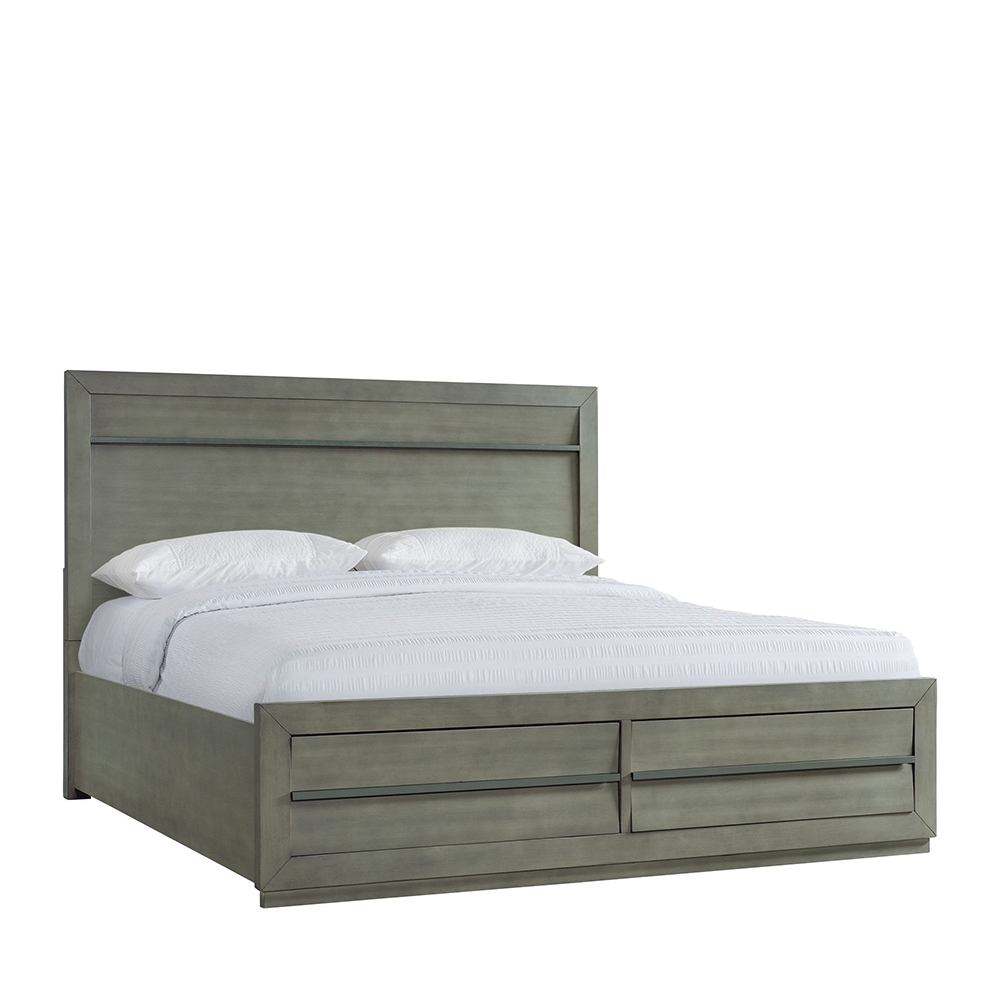 Ellesime International  | Zig Panel Storage Bedroom ( King Bed )