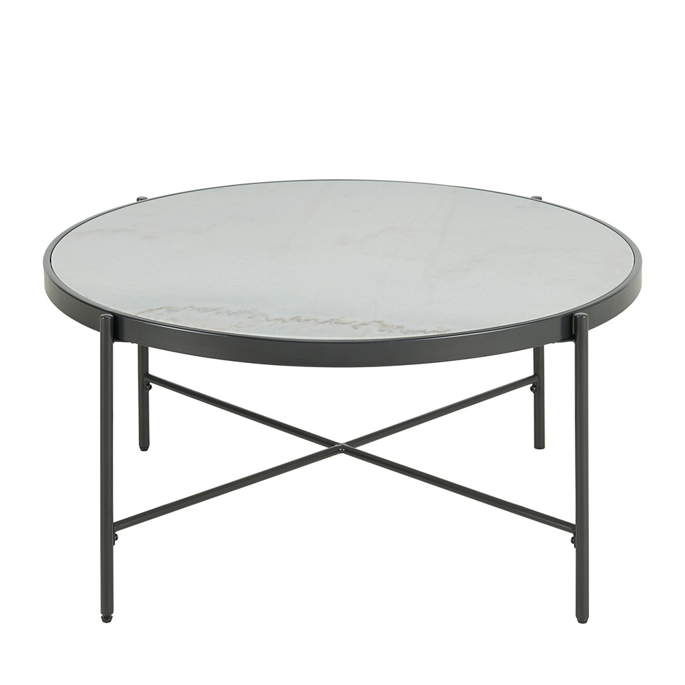 Vienna Coffee Table with Marble Top | Ellesime International 
