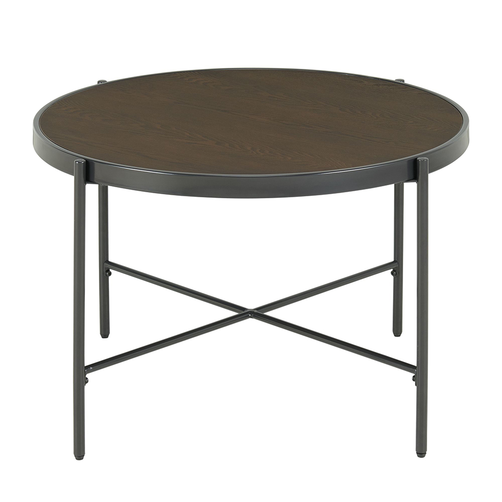 Vienna Coffee Table with Wood Top | Ellesime International 
