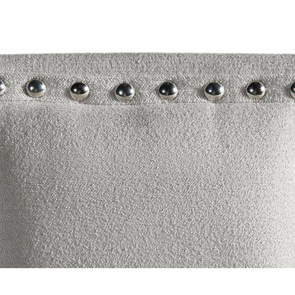 Harper Upholstered King Bed ( Grey ) | Ellesime International 