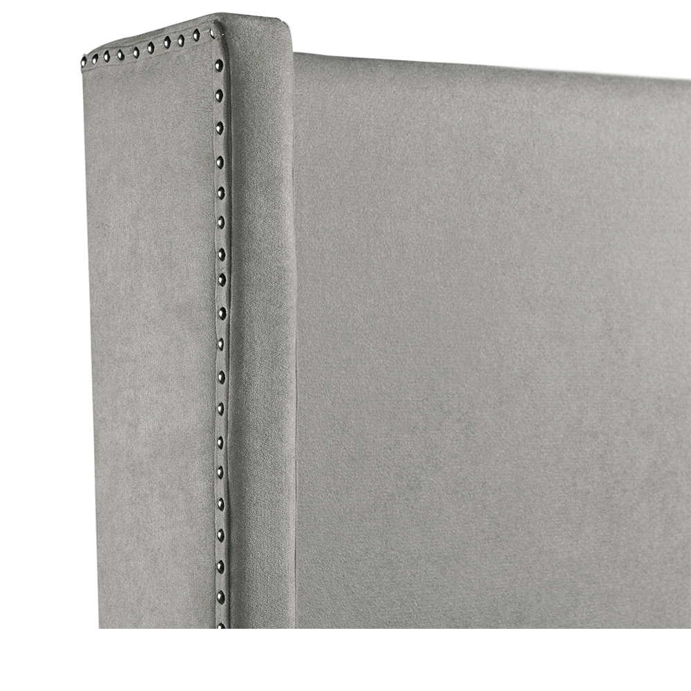 Magnolia Upholstered King Beds ( Grey ) | Ellesime International 
