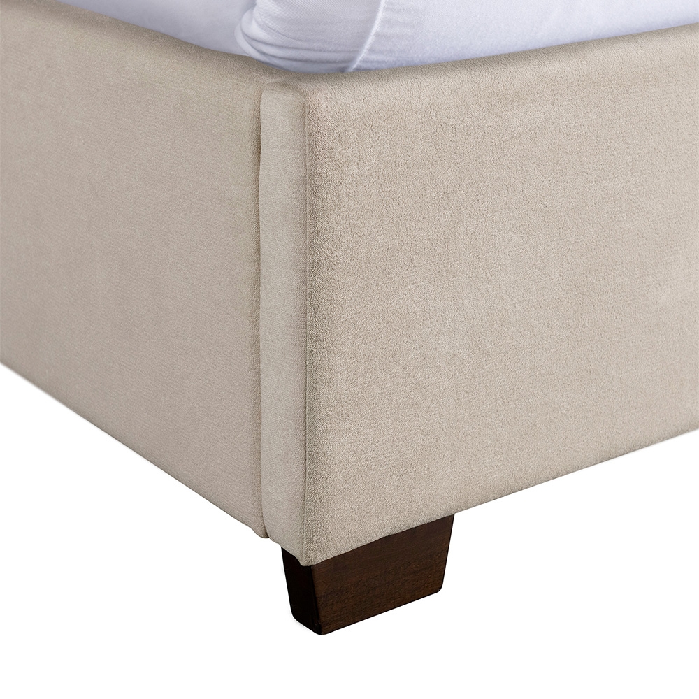 Magnolia Upholstered King Beds ( Sand ) | Ellesime International 