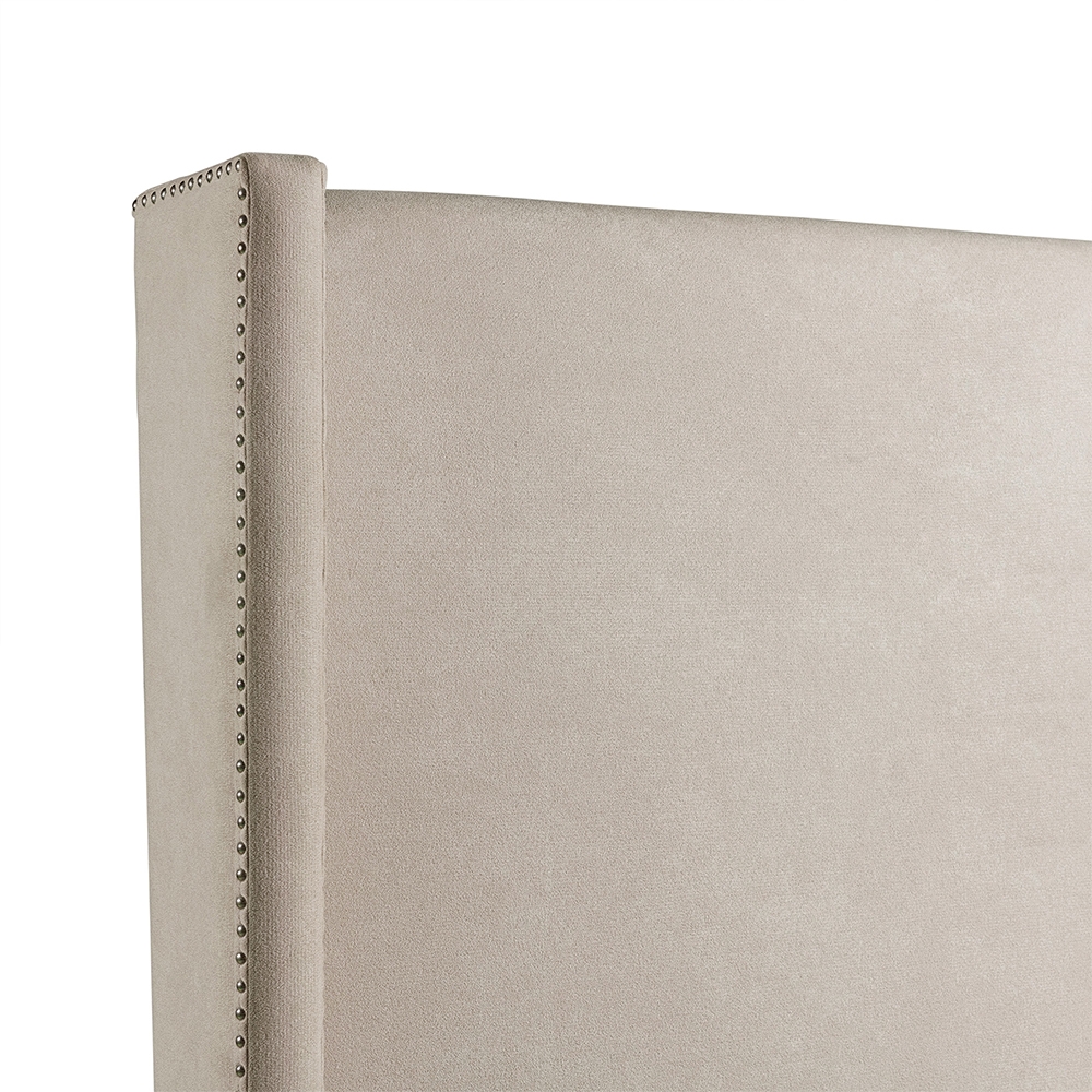 Magnolia Upholstered King Beds ( Sand ) | Ellesime International 