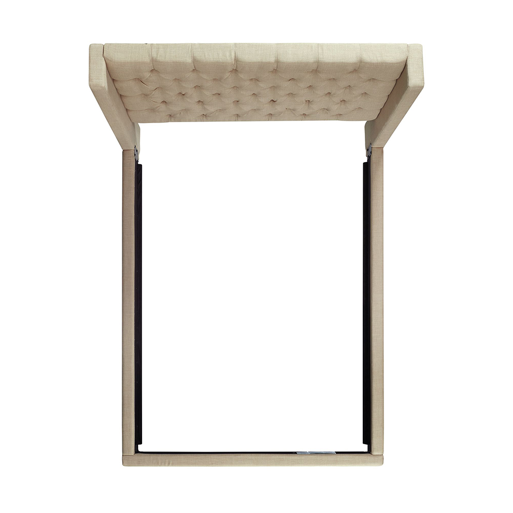 Morrow Upholstered Queen Bed ( Natural ) | Ellesime International 