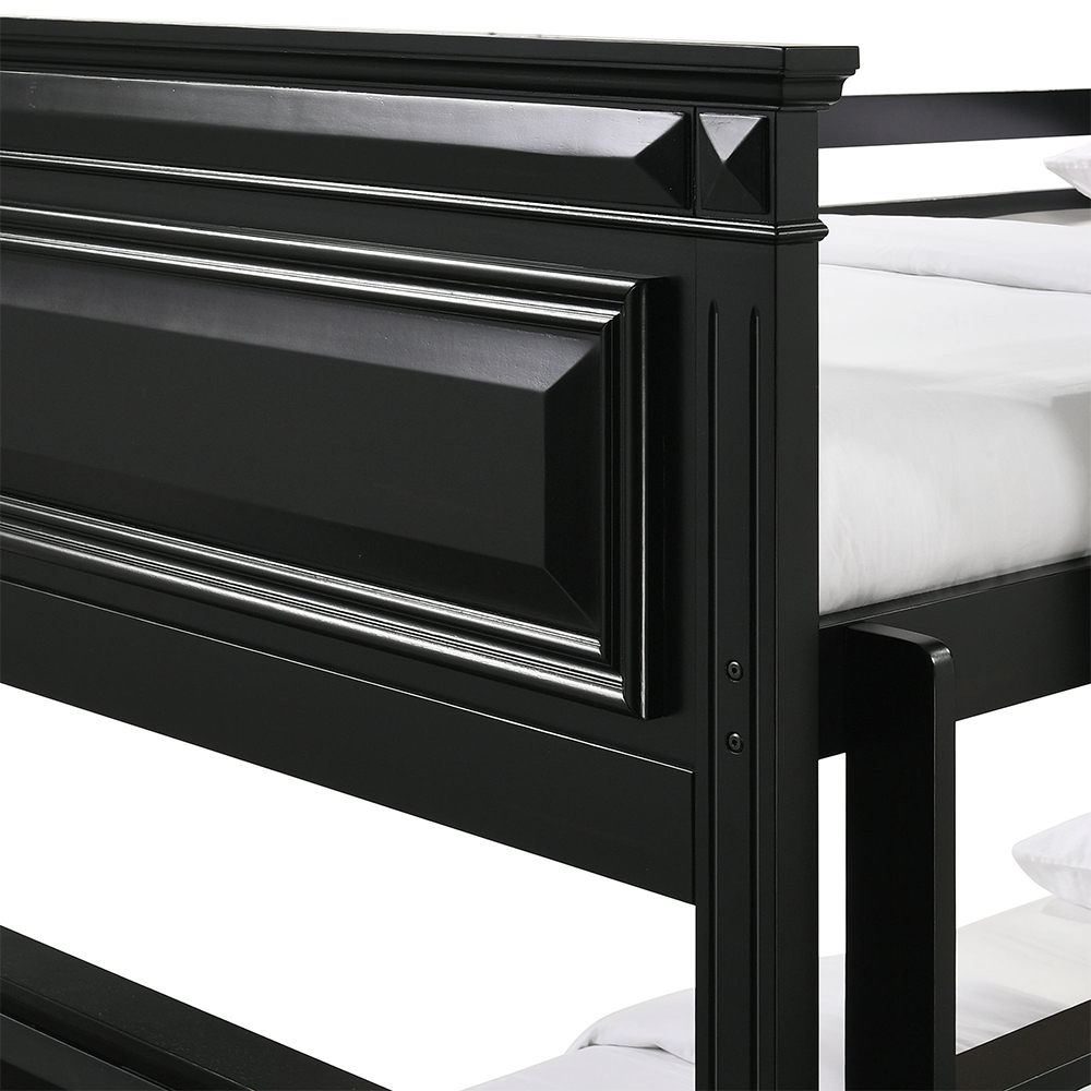 Calloway Bunk Black ( Twin Over Twin Bunk ) | Ellesime International 
