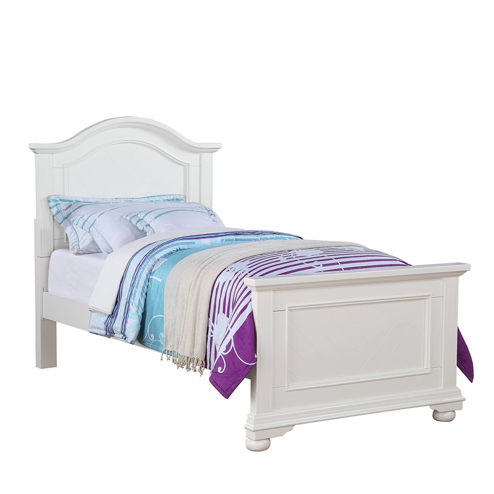 Ellesime International  | Brook White Panel Bedroom ( Twin Bed )