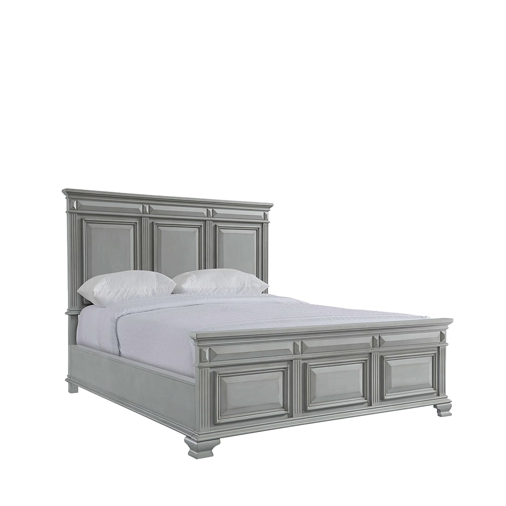 Ellesime International  | Calloway Grey Panel Bedroom ( King Bed )