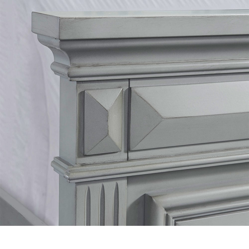 Calloway Grey Panel Bedroom ( King Bed ) | Ellesime International 