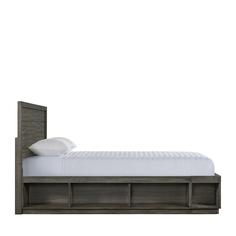 Elation Panel Bedroom ( Queen Bed with Cubby Storage ) | Ellesime International 