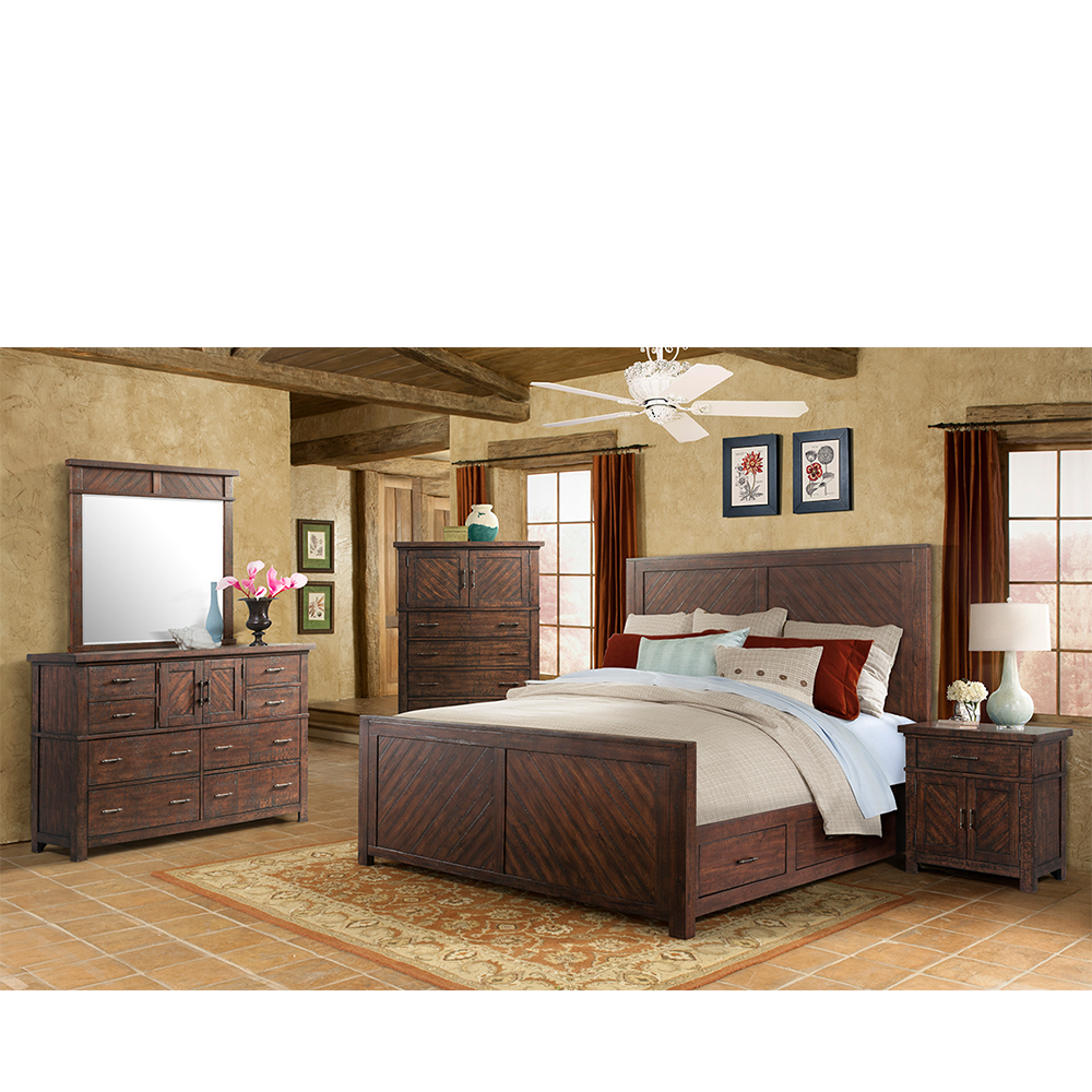 Jax Panel Bedroom ( Queen Bed ) | Ellesime International 